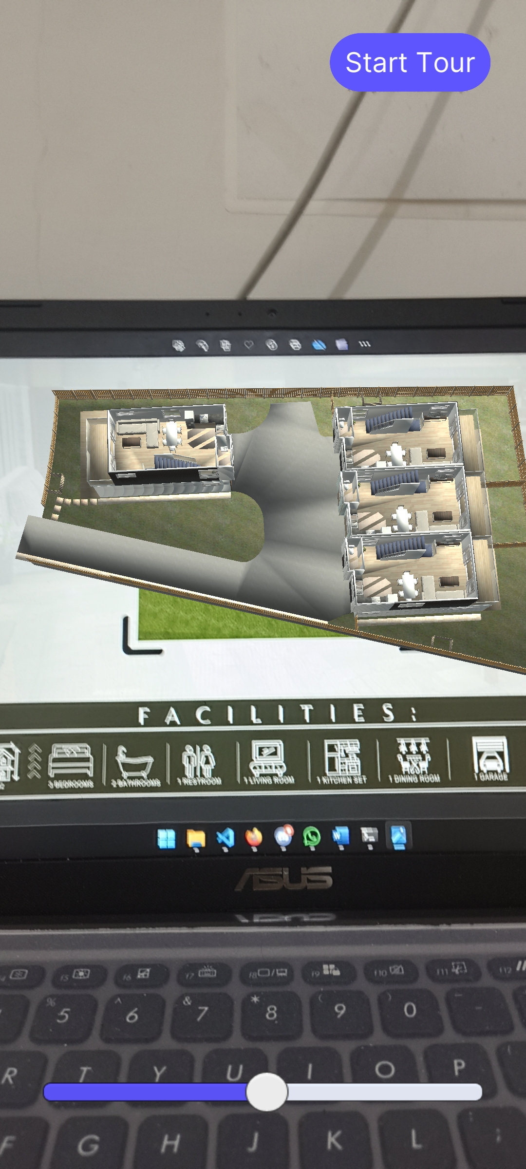 MyHome-AR App Screenshot